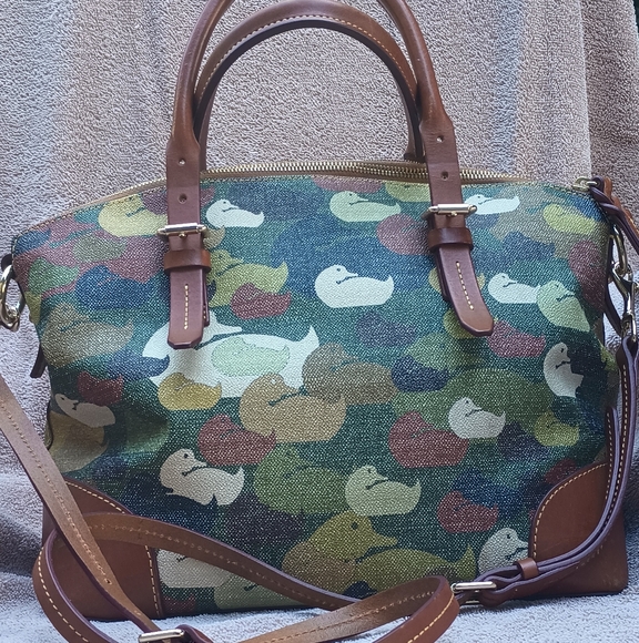 Dooney and Bourke Duck Dynasty Domed satchel - Picture 2 of 12